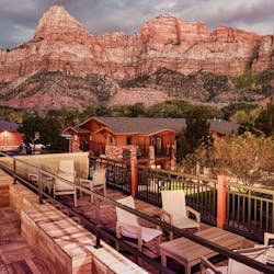 Terrace at Cable Mountain Lodge
