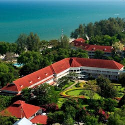 exterior of centara grand beach resort villas hua hin