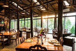 pool restaurant at dwarikas resort dhulikhel