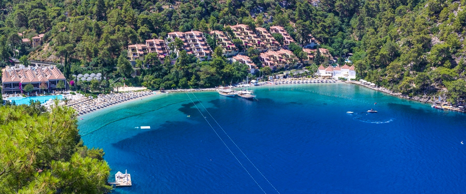 Mediterranean Coastal Location at Hillside Beach Club, Fethiye, Turkey