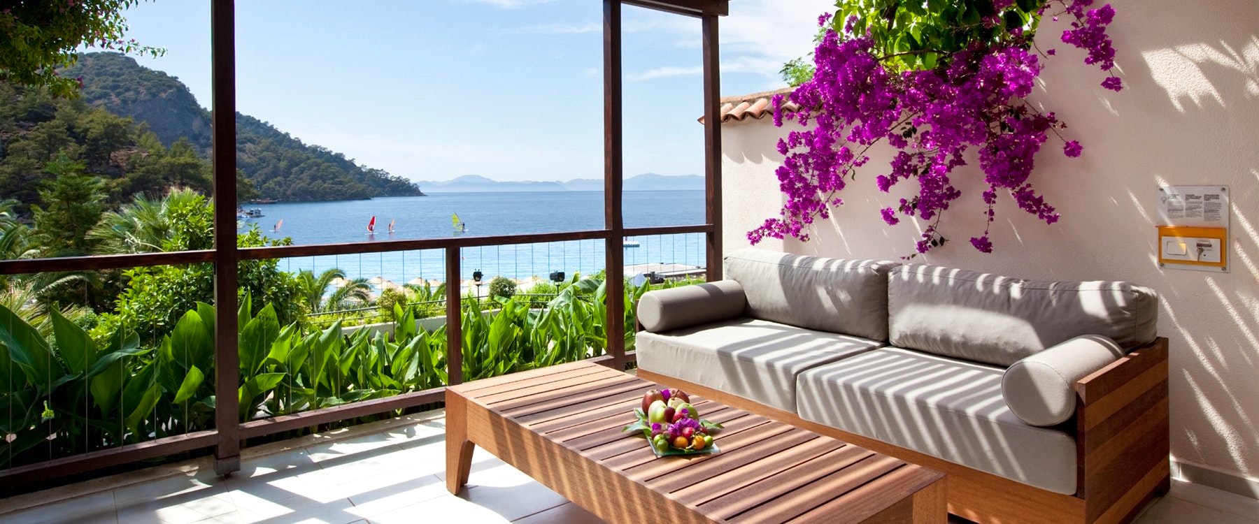 Silent Beach at Hillside Beach Club, Fethiye, Turkey