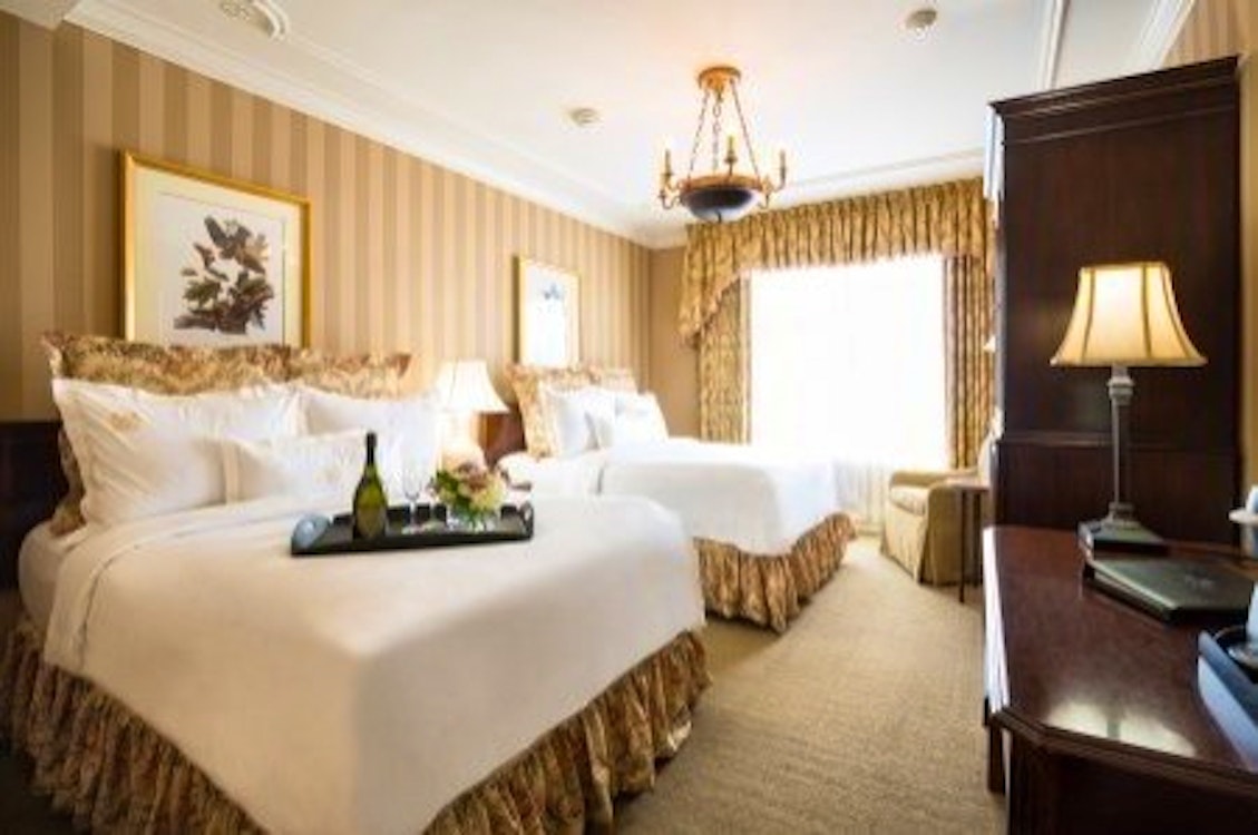 traditional guest room