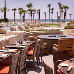 Patio at Hyatt Regency Huntington Beach Resort and Spa