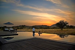 jawai leopard camp pool area