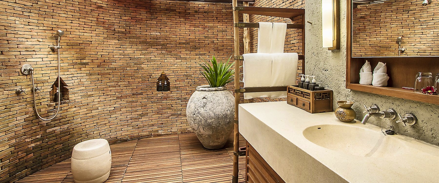 Bathroom at Kamalaya Koh Samui