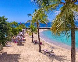 Beach Area at La Creole Beach Hotel & Spa, Guadeloupe