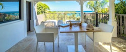 Bungalow Terrace at La Toubana Hotel & Spa, Guadeloupe