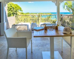 Bungalow Terrace at La Toubana Hotel & Spa, Guadeloupe