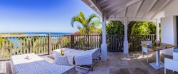 Bungalow Terrace at La Toubana Hotel & Spa, Guadeloupe
