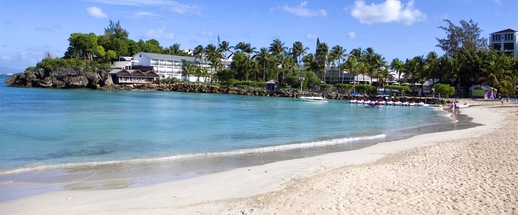 Beach at La Creole Beach Hotel & Spa, Guadeloupe