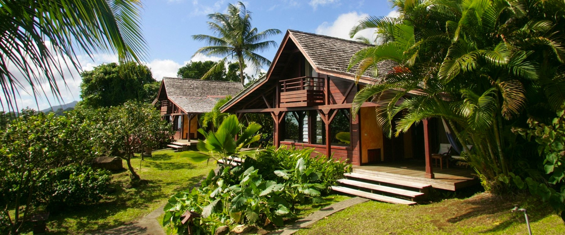 Cottage Exterior at Le Jardin Malanga Hotel, Guadeloupe