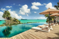 infinity pool at paradise cove boutique hotel