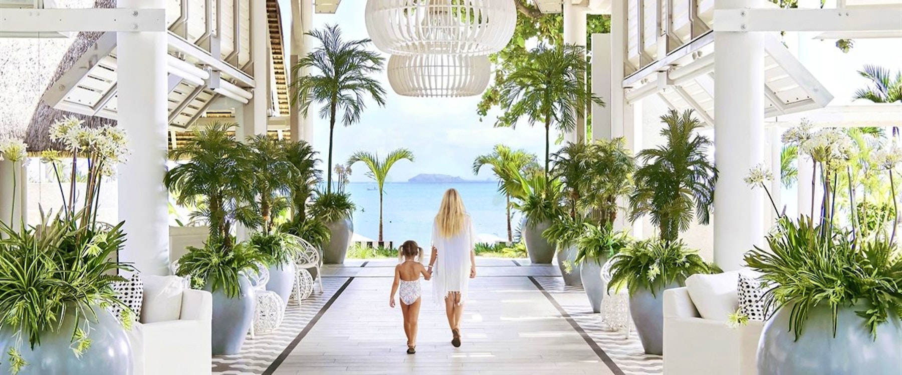 lobby at lux grand gaube