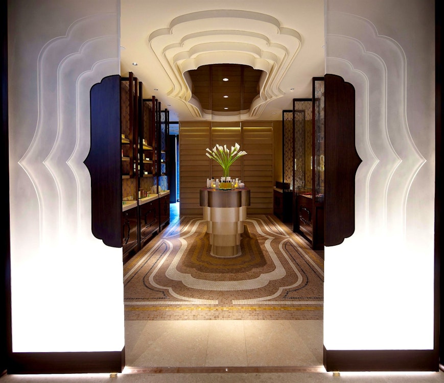 Singapore Spa Entrance, Mandarin Oriental, Singapore, Asia