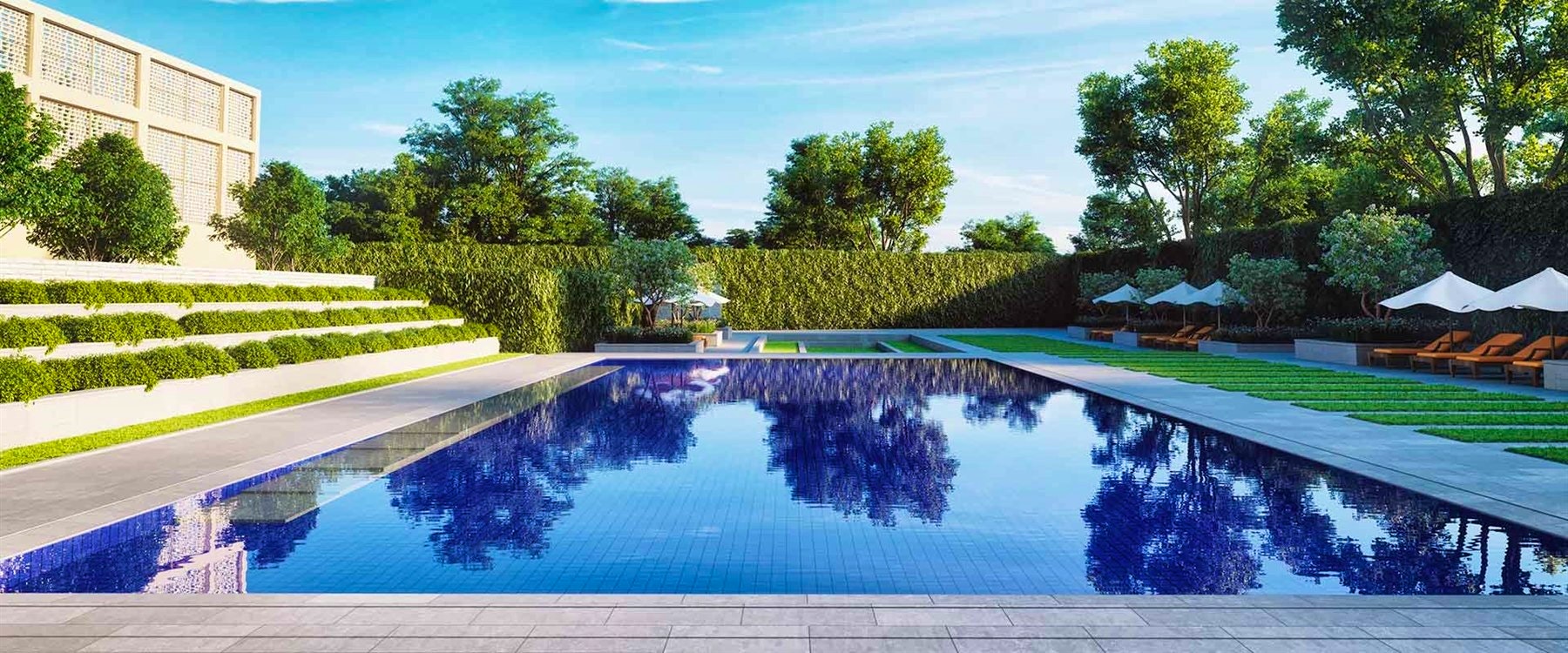 Pool at Oberoi New Delhi