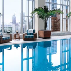 Peninsula Chicago Swimming Pool