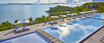 Pool View at COMO Point Yamu, Phuket, Thailand, Asia