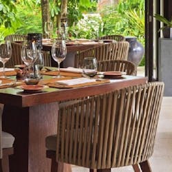 layang layang restaurant at fairmont sanur beach bali
