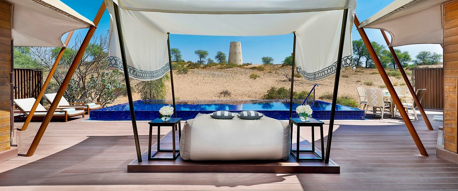 al sahari tented pool villa