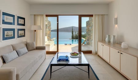 mediterranean maisonette suite sea view with private pool