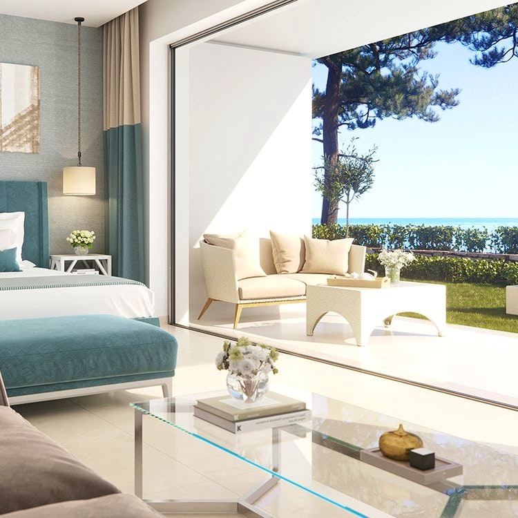 deluxe double bungalow rooms with private garden