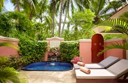 garden villa with plunge pool one bedroom