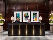 front desk at rosewood hotel georgia