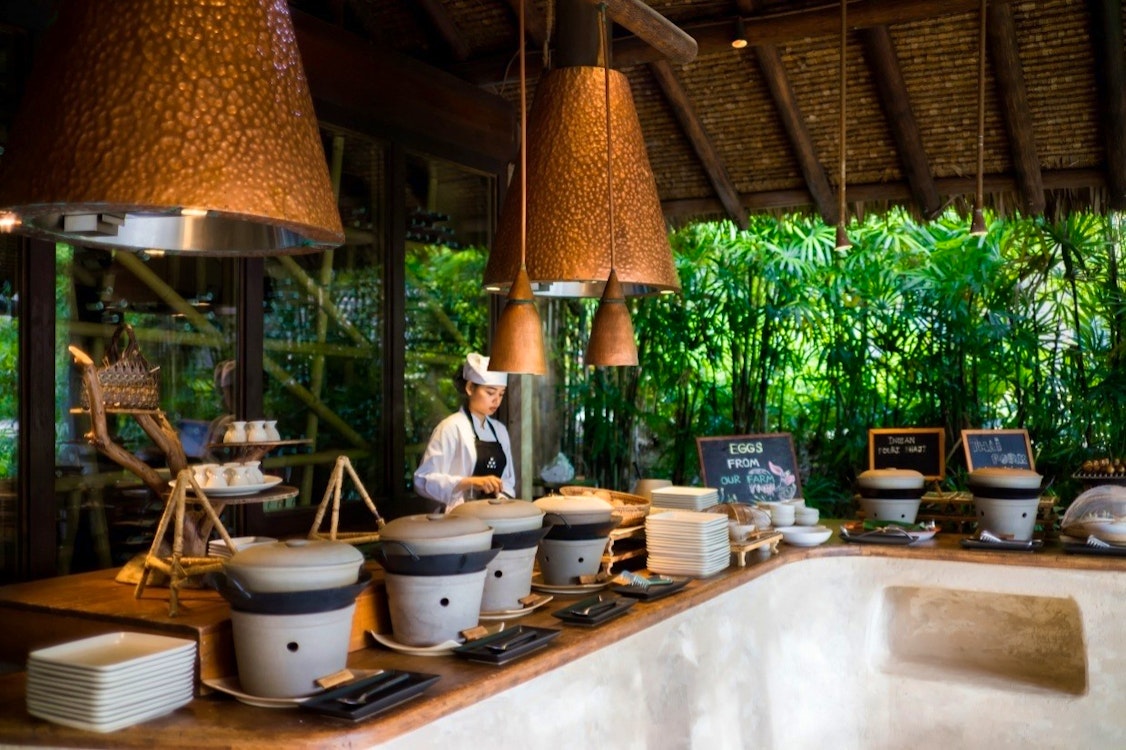 Breakfast at the Living Room, Six Senses Yao Noi, Thailand