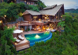 The View aerial, Six Senses Yao Noi, Thailand