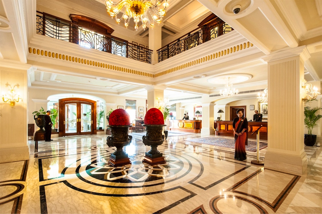 lobby of the imperial new delhi