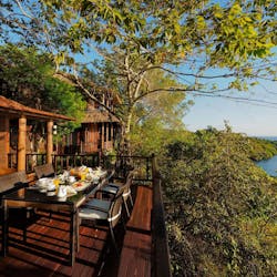 The Residence Balcony View at menjangan resort bali