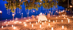Private Dining Beach at The Sarojin, Thailand