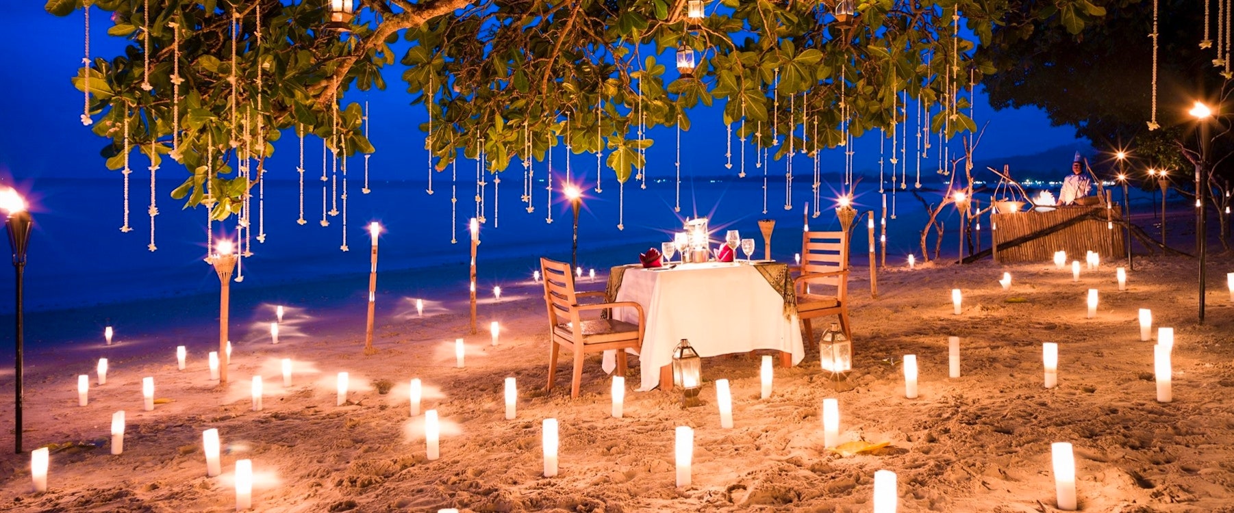 Private Dining Beach at The Sarojin, Thailand 