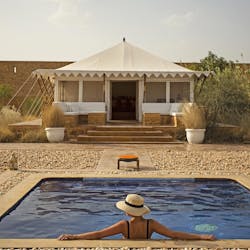 the serais royal tent private camp