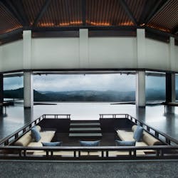 lobby at taj madikeri