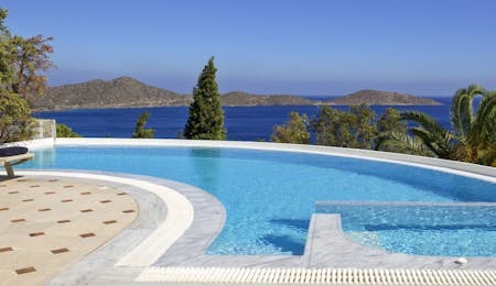 mediterranean pool villa
