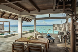 Water Villa (sunrise or sunset)