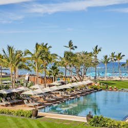 Pool with ocean view, Mauna Lani