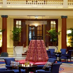 Lobby at The Battle House Renaissance Hotel & Spa, Alabama