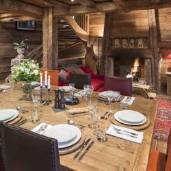 Dining at Chalet Montana