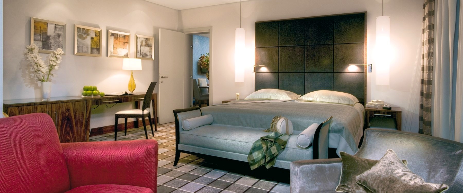 Bedroom Interior at Hotel Monte Mulini, Croatia