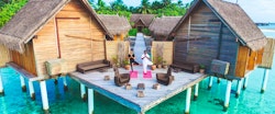 Yoga at Constance Moofushi, Maldives, Indian Ocean