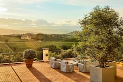 View castello del nero tuscany italy