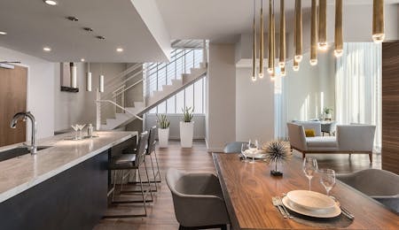 two bedroom loft