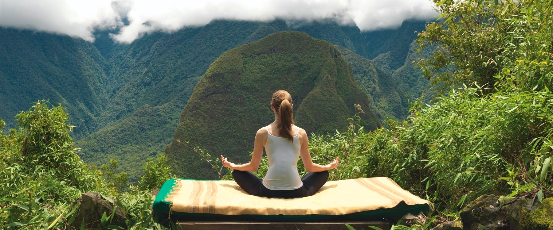 yoga with a view, Sanctuary Lodge, A Belmond Hotel, Machu Picchu
