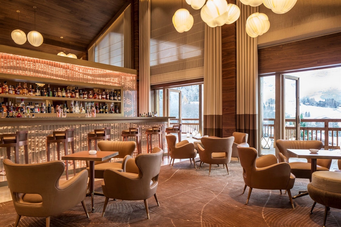 Bar Edmond at Four Seasons Hotel Megève, France