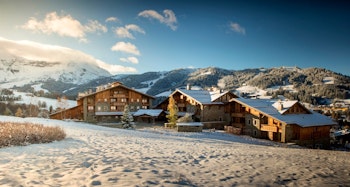 Exterior of Four Seasons Hotel Megève, France