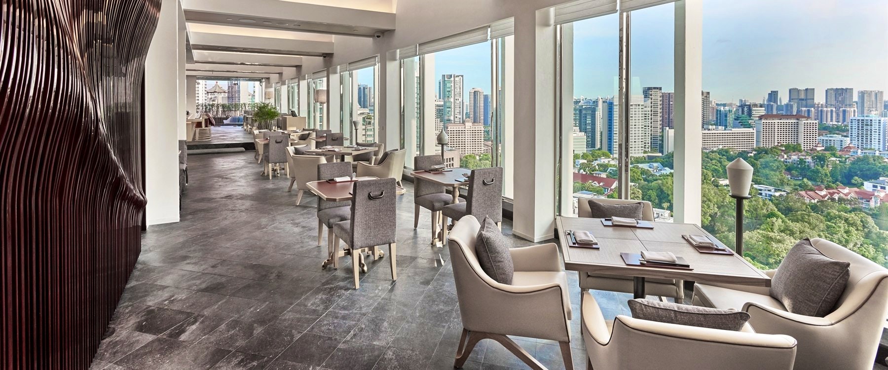 Nami interior at Shangri-La Hotel, Singapore