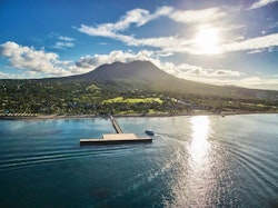 Four Seasons Resort Nevis from a Distance
