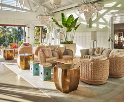 Reception area at Four Seasons Resort Nevis
